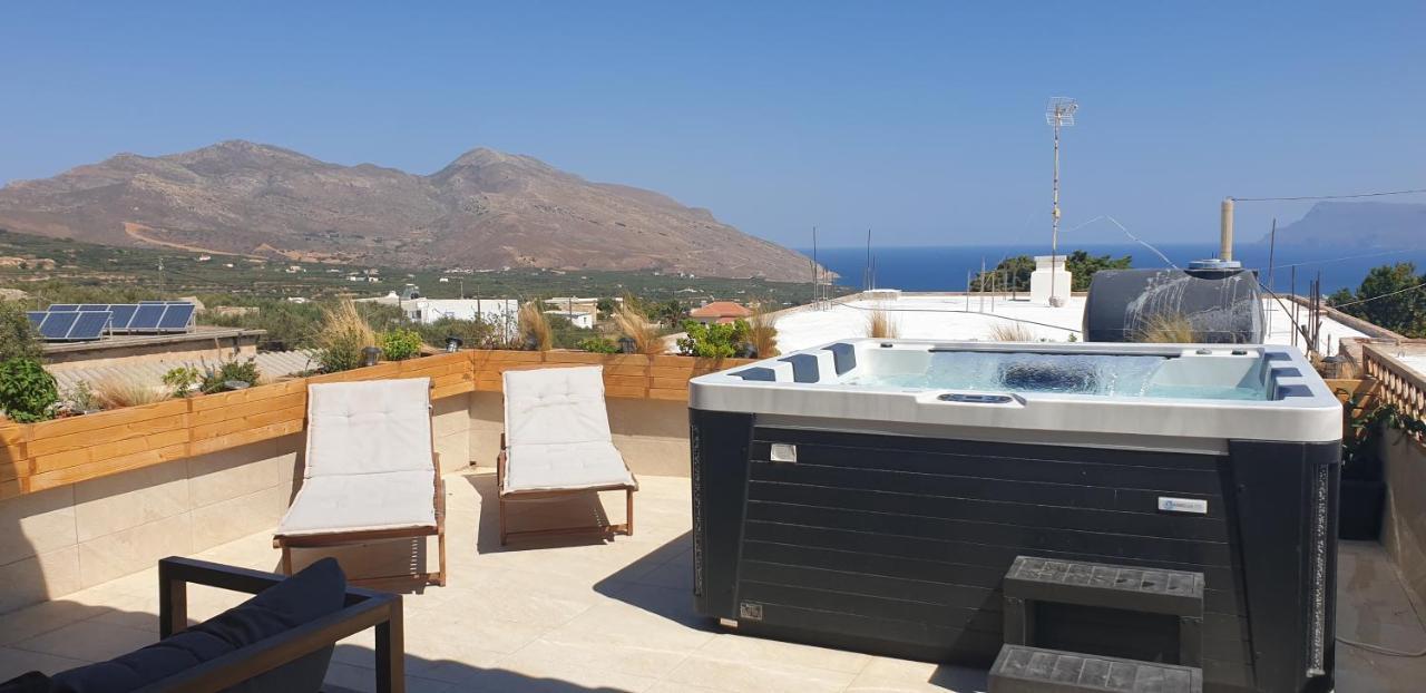 Villa Styliani Kissamos Bagian luar foto